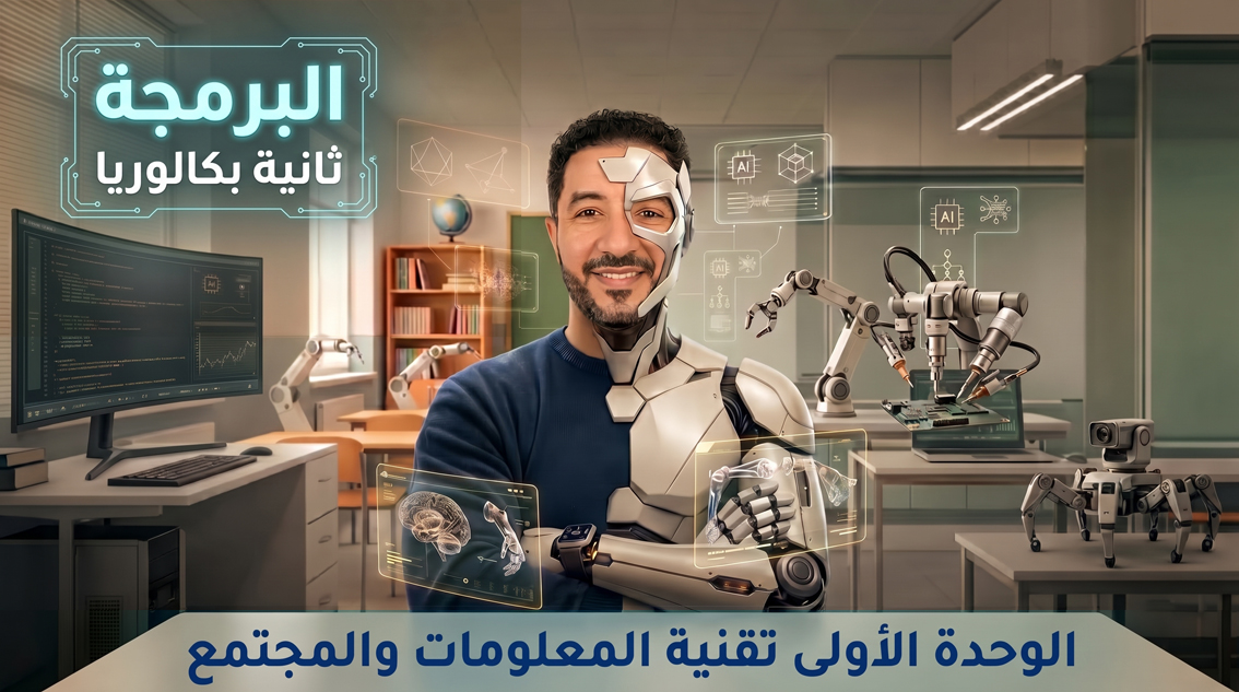 الوحدة الأولى - تكنولوجيا المعلومات والمجتمع
